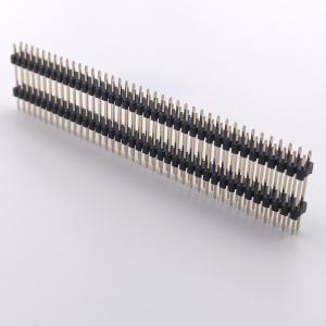 Quality Male 2X30P Straight 2x40P Male And Female Headers Dual Plastics For PCB Mounting wholesale