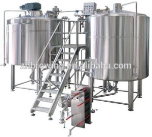 Quality 3000 Liters Stainless Steel Large Brewery Plant Industrial Beer Machine wholesale