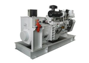 Quality Seashore constructions 100KW 125KVA Marine Diesel Generator with Marathon alternator wholesale