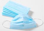 Anti Splash Disposable Medical Mask , Sanitary 3 Ply Earloop Face Mask 50 Pcs
