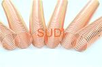 4:1 Gold 12" Plated Spiral Bound Coil