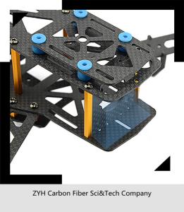 Quality FPV Drone 2.0x400x500mm Carbon Fiber Twill Matte Plate/Sheet Price wholesale