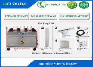 Quality Industrial Ultrasonic Humidifier With Sterilizer Function Commercial Ultrasonic Humidifier wholesale