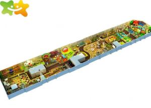 Quality Antirust Children'S Indoor Jungle Gym , Soft Play Centre Equipment Food Grade Plastic wholesale