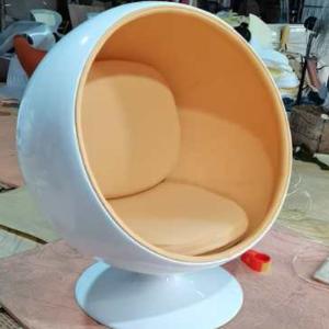 Quality Fiberglass Modern Leisure Ball pod Egg shape Chair living room lounge chair wholesale