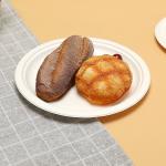 Compostable Round Sugarcane Bagasse Disposable Plate 9inch