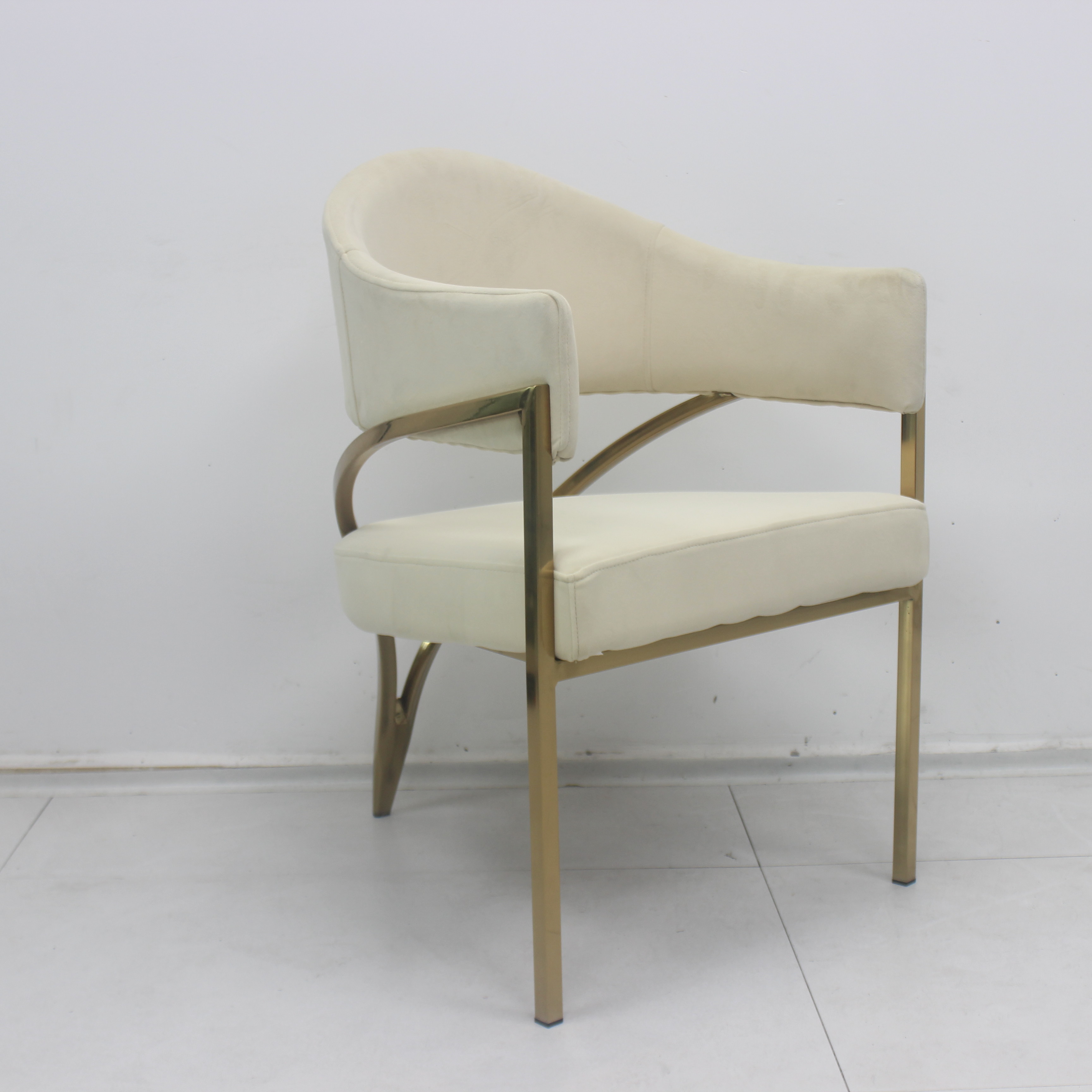 Nordic Leisure Rocking Chair Cloth Pearl Cotton With Free Stool Technology