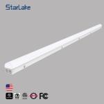 Office LED Linear Strip Light Fixture / Suspended Linear Pendant Lighting
