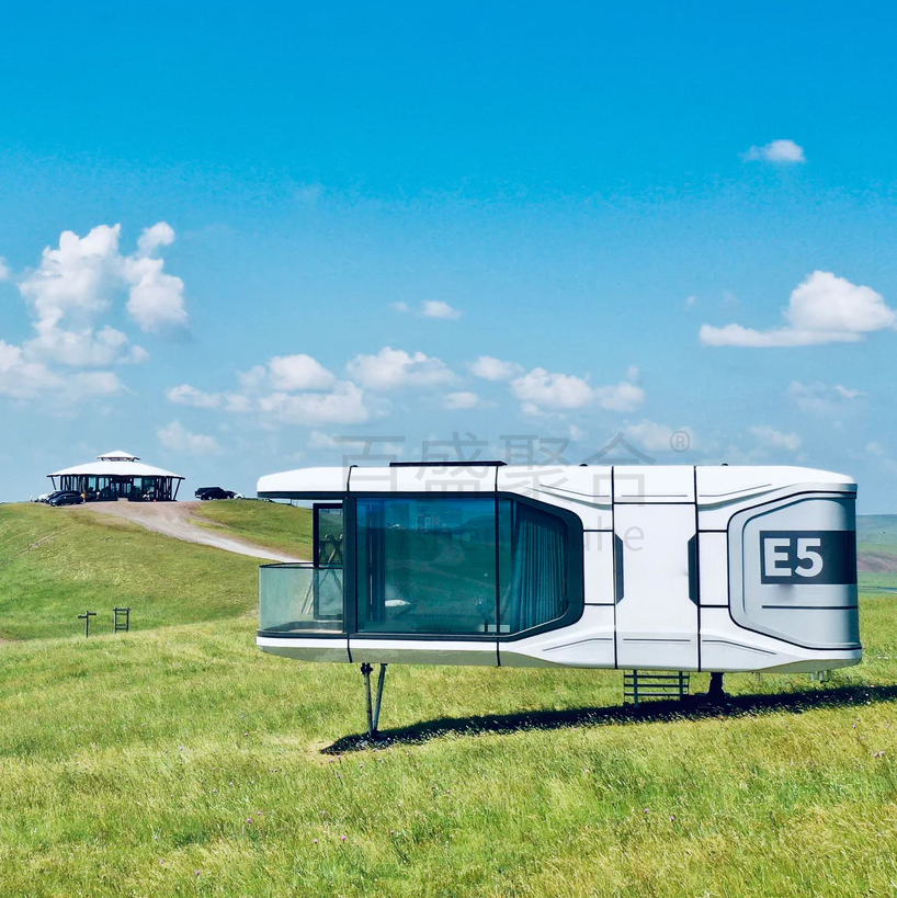 5M End Mobile Container House for Luxury Soundproof Hotel and Villa Accommodations