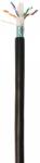 Outdoor Sunlight resistant and crack resistant F/UTP Ethernet Cat6 Lan Cable 23