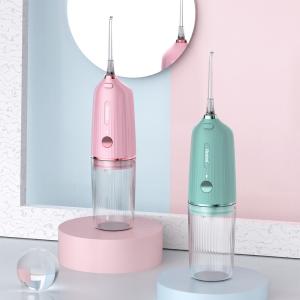 Quality 0.6mm Water Column 130ml Portable Tooth Cleaner Electric Water Flosser For Teeth wholesale