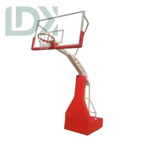 Quality Moveable Traning Basketball Stand Customized Logo Hydraulic Basketball Hoop wholesale