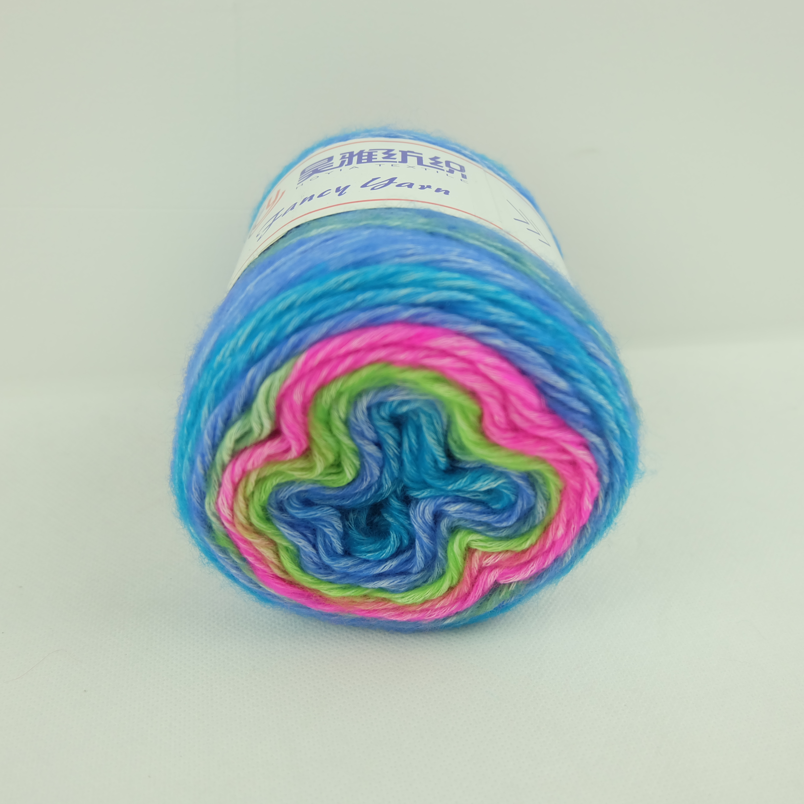 Dyed Flag Yarn Crochet Cotton Acrylic Blend Yarn Hand Knitting