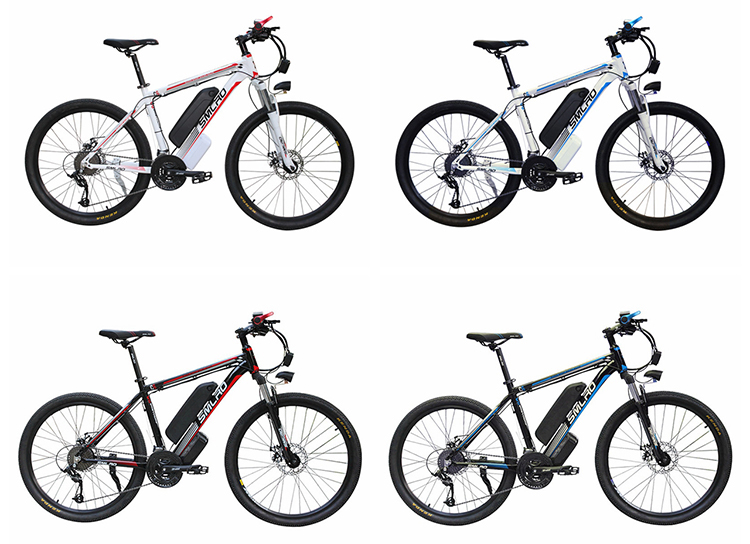 Mtb 26 Inch Electric Bicycle , Electric Mountain Bicycles For Adult