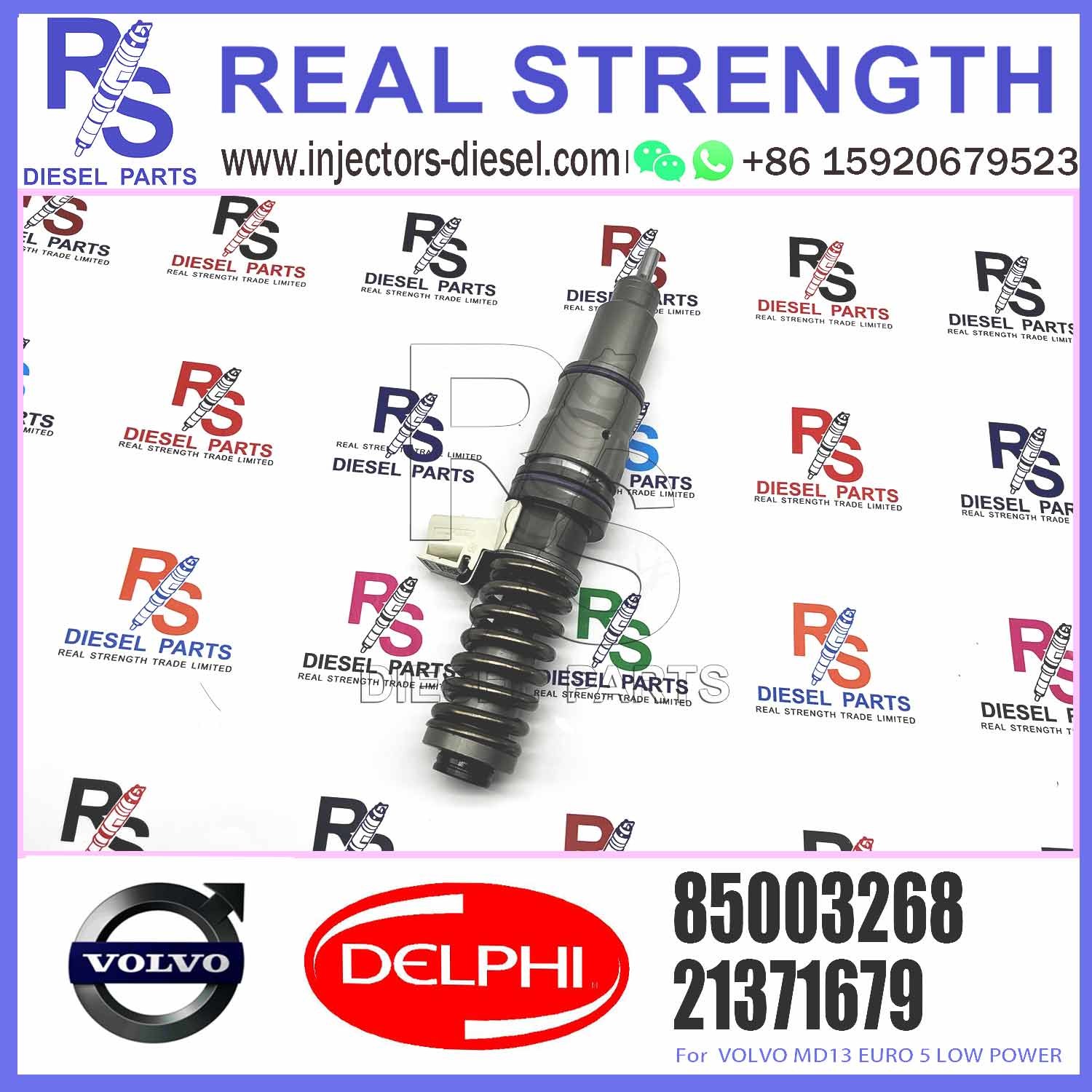 Diesel Fuel Injector 21371679 7421340616 21340616 85003268 BEBE4D25001 For V-O-L-V MD13 EURO 5 LOW POWER