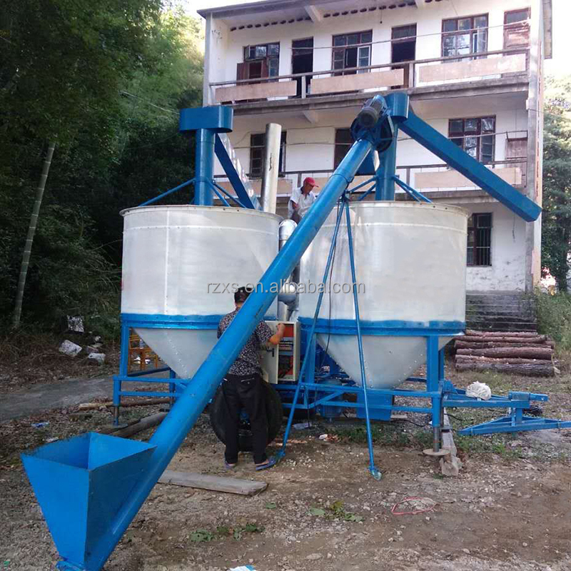 Mechanical Paddy Dryer Machine for Small Scale 5HGN-50B-4 Mini Mobile Rice Mill Plant