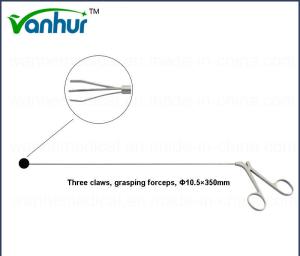 Quality Certified Percutaneous Nephroscopy Three Claws Grasping Forceps for Urology Surgeries wholesale