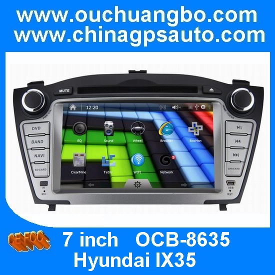7 inch 2 din touch screen Hyundai IX35 car radio with bluetooth gps navigation OCB-8635