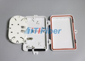 Quality Wall Mounted Fiber Optic Distribution Box with 4 Port SC Fiber Adapters wholesale