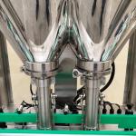 Dual Fillers Powder Packing Machine Auger Screw Granule Filling Equipment