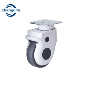 Quality TPR 5 Inch Hospital Bed Caster Wheels 125kg Anti-Winding Locking Castor Wheel wholesale