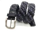 Webbing Woven Braid 3.5cm Mens Casual Leather Belt