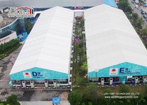 Quality Custom White Outdoor Exhibition Tents Aluminum Hajj Tent For Ramadan wholesale