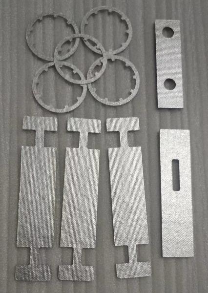 Cheap Thermal Electrical Insulation Mica Washers Vibration Dampening Materials for EV for sale