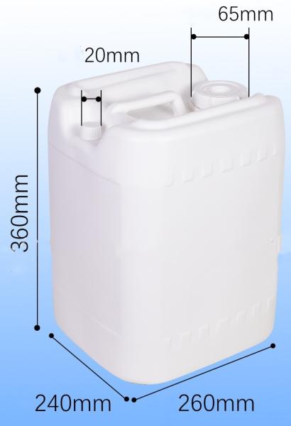 20 Liter plastic chemical barrel double mouth barrel can be customized color