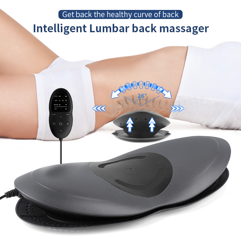 Air Bag Waist Electric Lumbar Back Massager For Lower Back Pain 22cm width