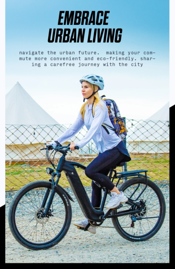 500W 27.5 Inch Electric Mountain Bike Aluminum Alloy Frame Full Suspension Ebike