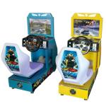 Mini Racing Game Machine Portable Car Driving Simulator for Kids Age 3 Years
