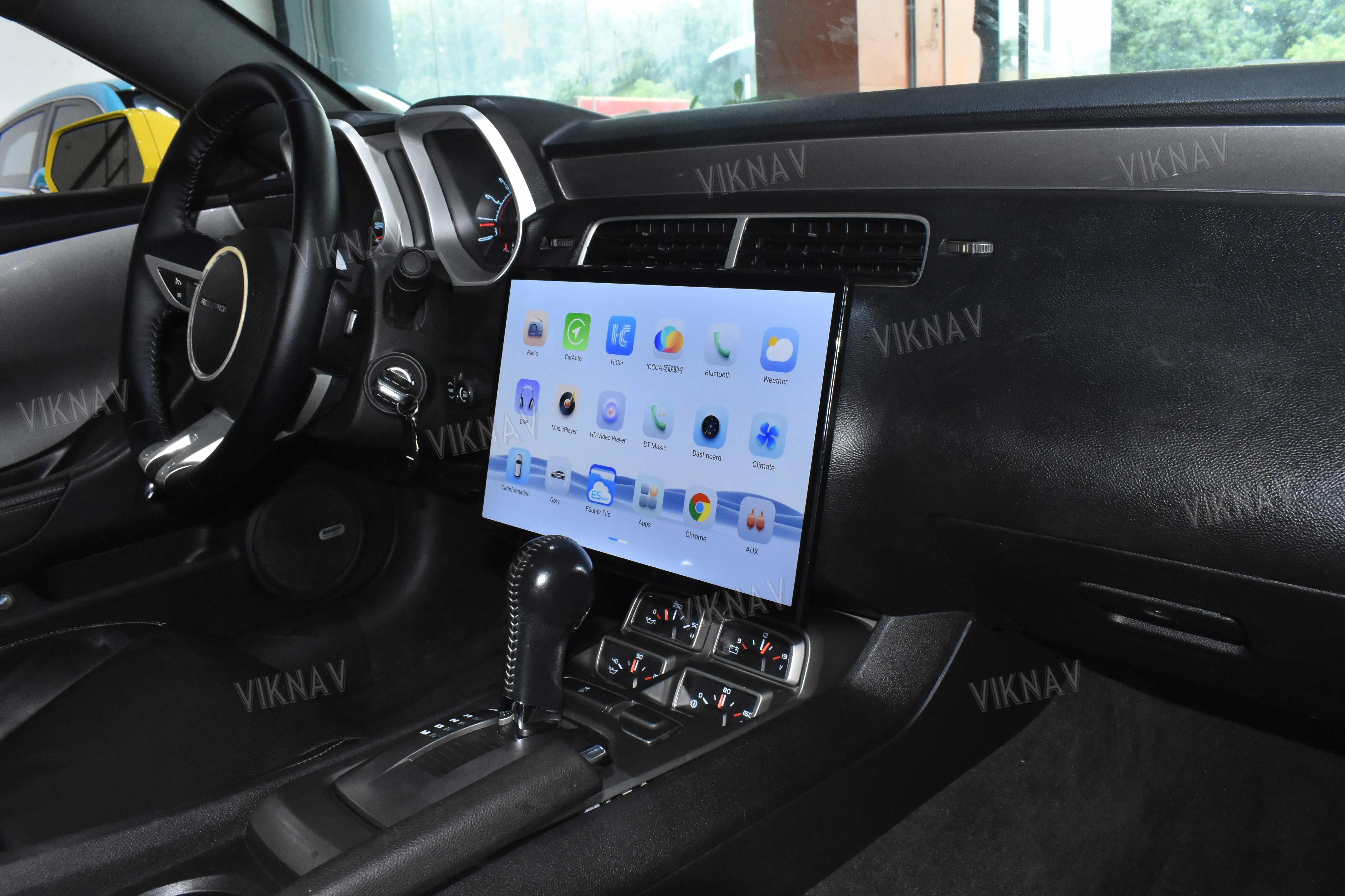 15 Inch Touch Screen Android Car Radio Replacement for Chevrolet Camaro 2010 - 2015 Car Stereo Upgrade Carplay