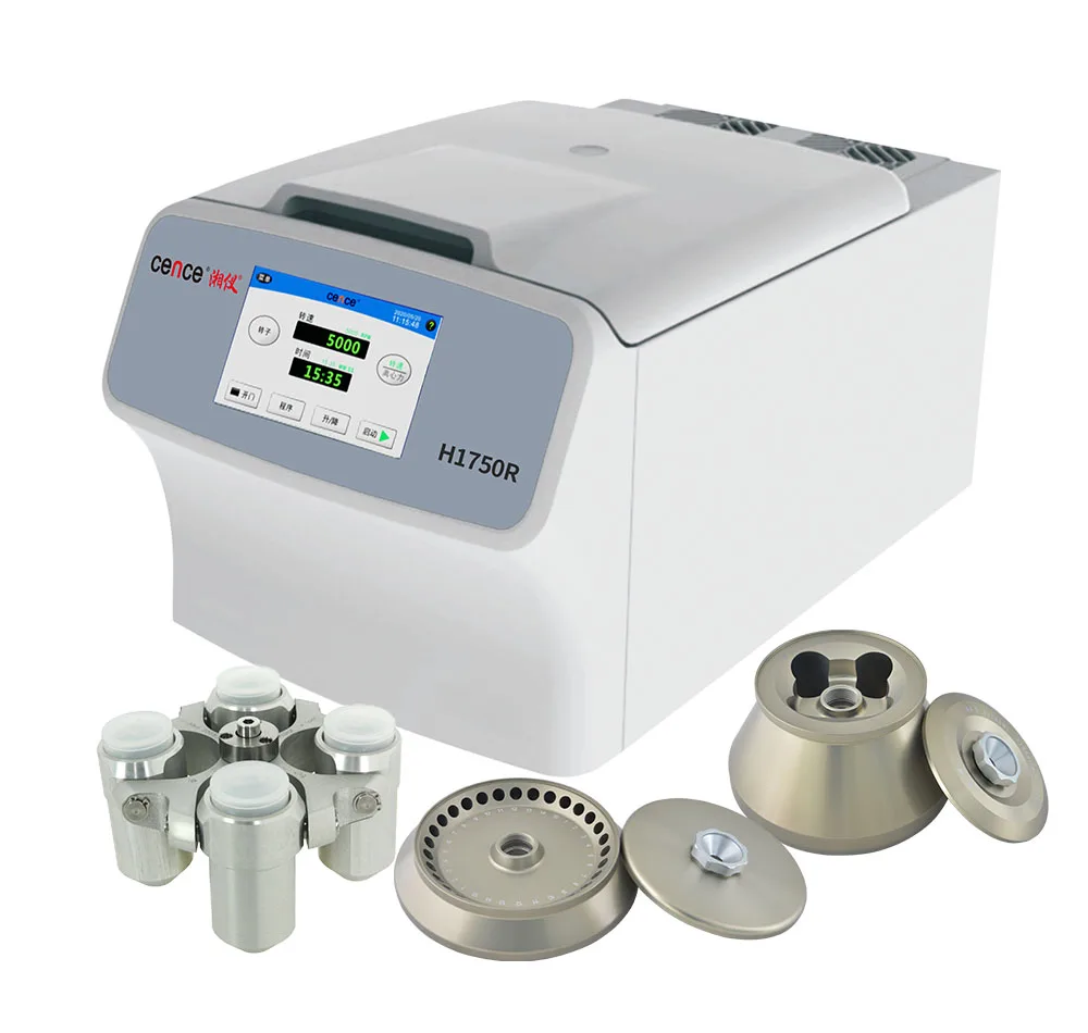 Refrigerated Medical Laboratory Centrifuge H1750R For Micro PCR Tube And Blood Collection Tube