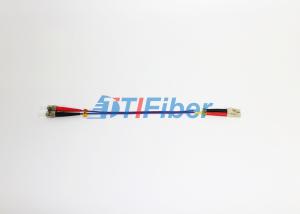 Quality SC - LC Fiber Optic Jumper Cables Violet / Purple OM3 50/125 Cable wholesale