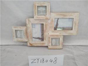 Quality Washed White Wooden 5x7 Inch Solid Wood Photo Frame wholesale