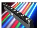 8 eyes LED beam bar light