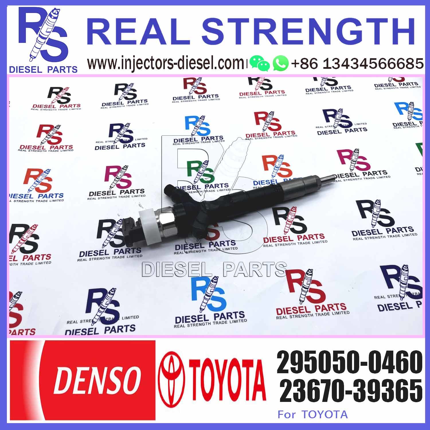 Genuine Injector Assy 295050-0460 For Common Rail Injector 23670-30400,23670-39365
