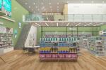 02-DYJYS003, Elegant and Simple Style Pharmacy Store in Xining featuring 52 Main