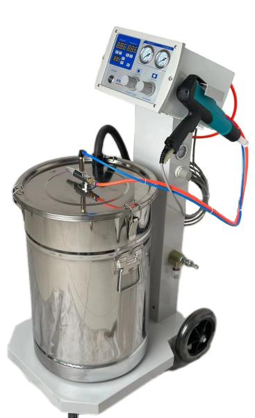 Custom Portable Powder Coating Machine Chemicals Resistant Spray Gun Coating