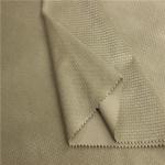Anti - Static Soft Fleece Fabric Polyester Heavy And Long Pile Stretch Velour