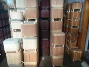 Quality Natural Straw Household Storage Stool Grass Woven Ottoman Box Eco-Friendly Hand-Woven Grass Rattan Stools wholesale
