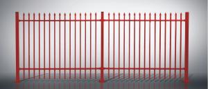 Quality Red Residential Ornamental Aluminum Fence of Powder Coated wholesale