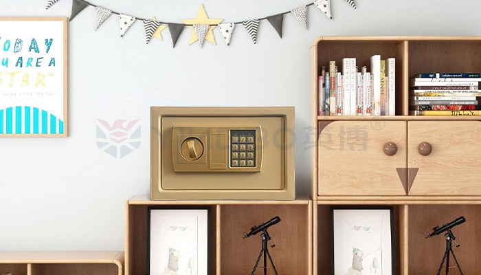 8.5L 31x20x20cm Electronic Digital Safe With 3 Bolts 2keys