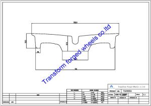 Quality TC200011 20 inch forged center disk blanks wholesale