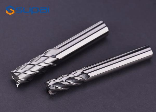 10% Discount 45HRC 55HRC Polished 3 Flute Aluminium End Mill Cutter for Carbide