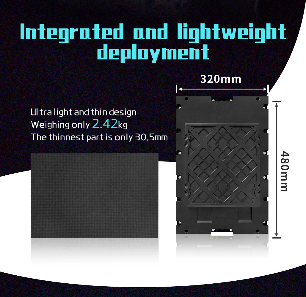 C Series Small Pitch LED Display Ultra Broad Perspective High Grayscale LED Screen
