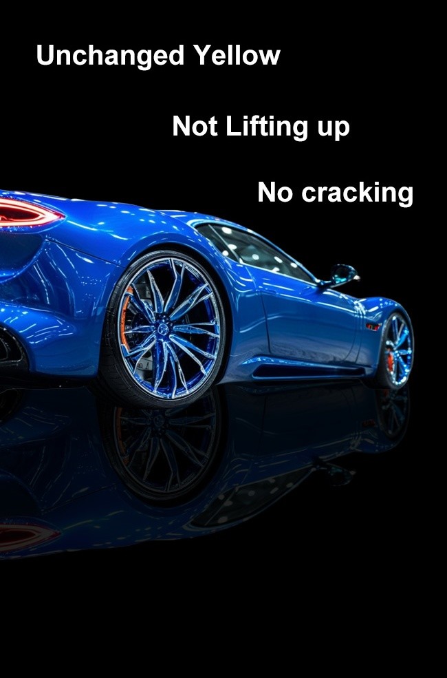 6.5 Mils Clear TPU Car PPF Heat Repair Car Paint Protection Film Self Adhesive