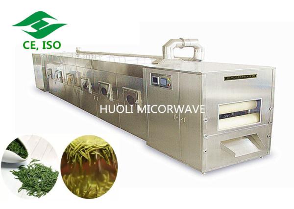 Industrial Conveyor Belt Type Microwave Herb Leaves Dryer/Microwave Tea Drying