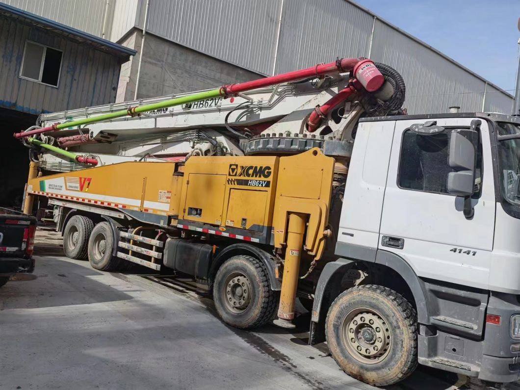 2019 Xg 58m Concrete Pump Pipeline Secondhand Concrete Boom Pump